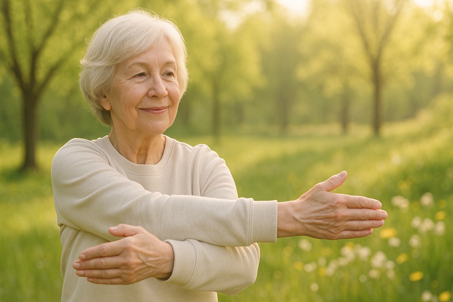 Sanarių uždegimo iliustracija